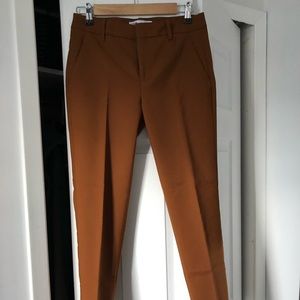 Zara cognac trousers